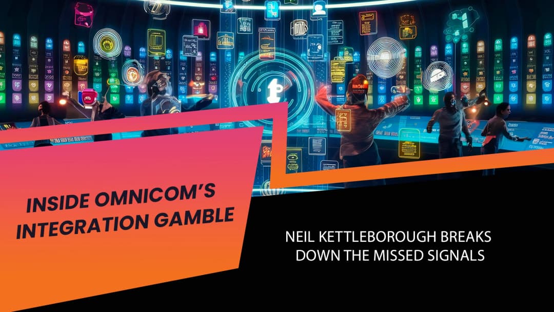 Inside Omnicom’s Integration Gamble: Neil Kettleborough Breaks Down the Missed Signals