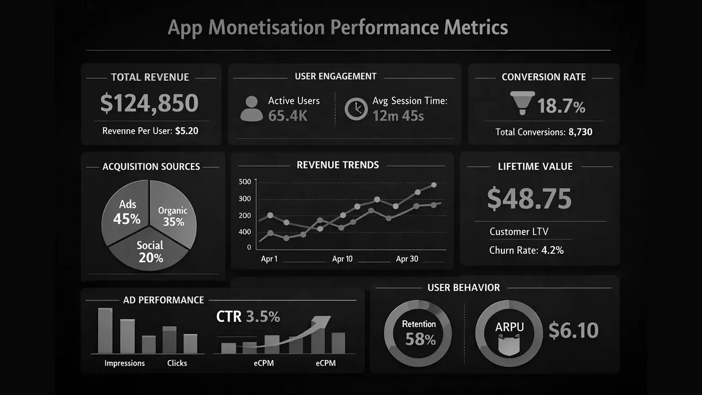 App Monetisation Performance Metrics